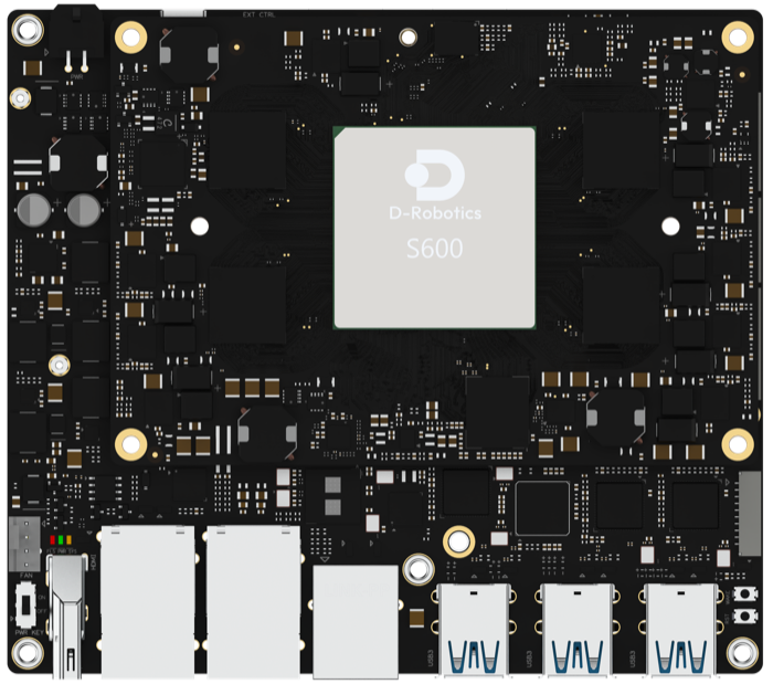 RDK S600 产品外观图，面向具身智能机器人端侧计算平台
