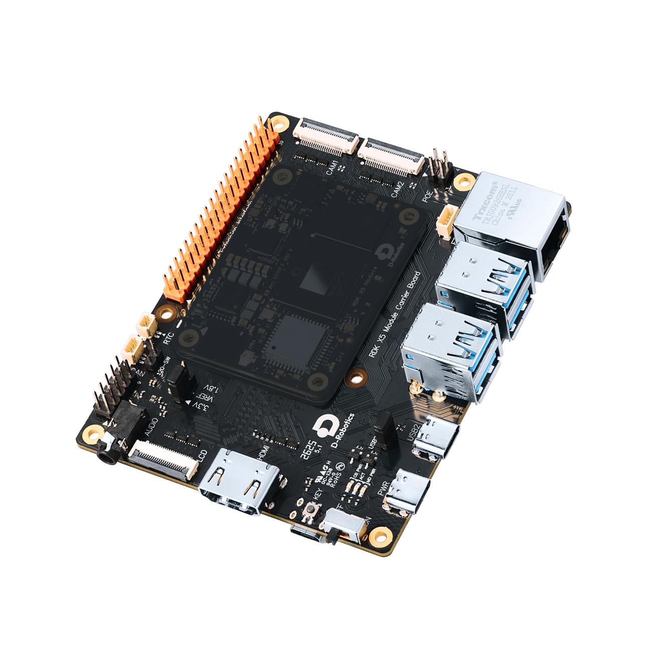 Carrier Board 主板图