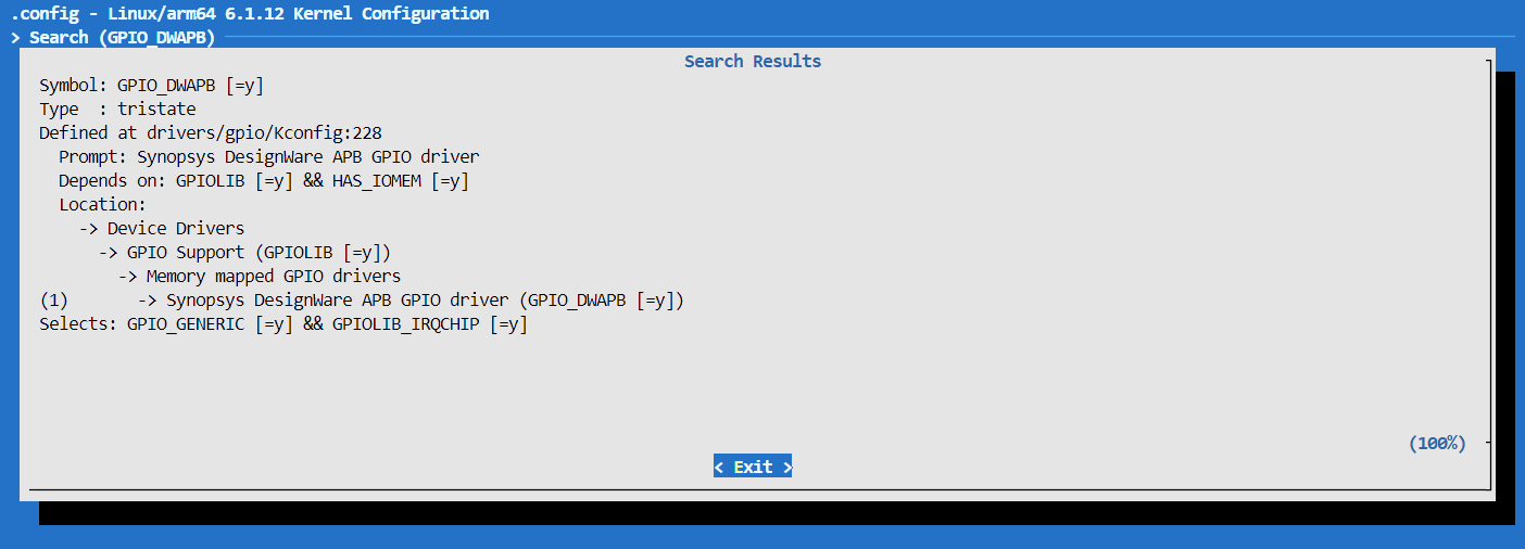 GPIO_MENUCONFIG