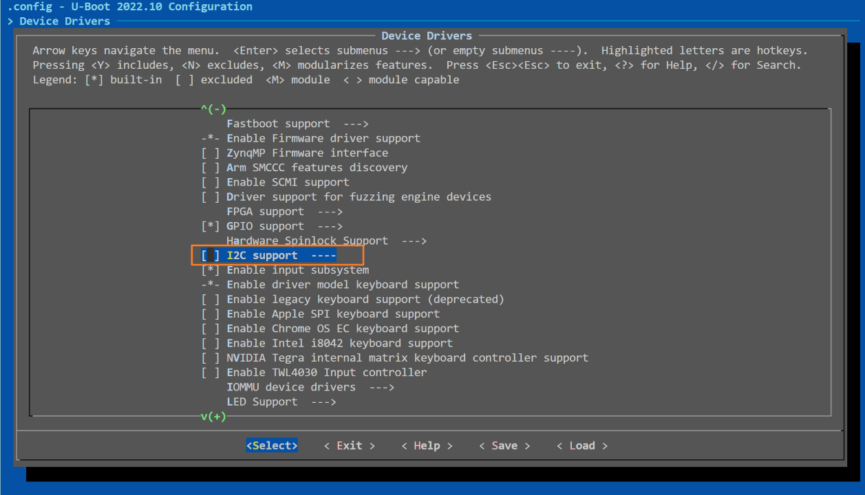 I2C_CONFIG